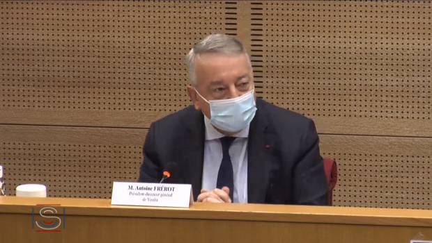 Veolia-Suez : au Sénat, Antoine Frérot cherche à convaincre