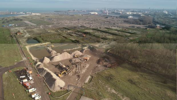 Colas Environnement lance la deuxième tranche de dépollution de l'ancienne raffinerie de Dunkerque