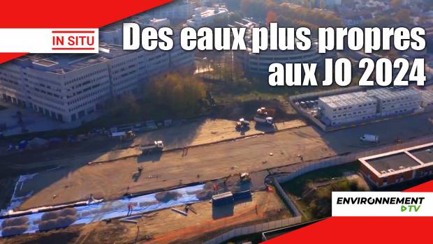 Paris 2024 soigne ses eaux de pluie