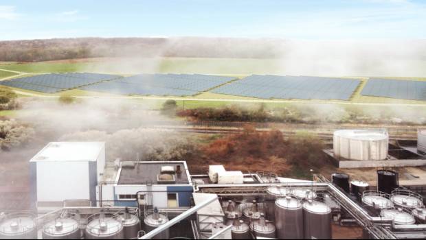 Le site de Lactalis sera alimenté par la plus grande centrale solaire thermique de France