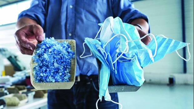[Dossier] Et si le masque jetable s’avérait recyclable ? 