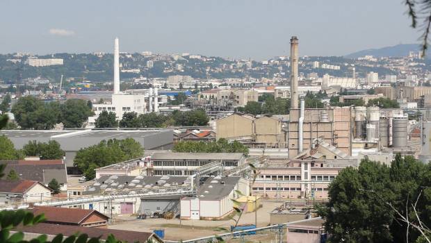 Lyon Vallée de la chimie représente 26 % des émissions totales de la Métropole de Lyon