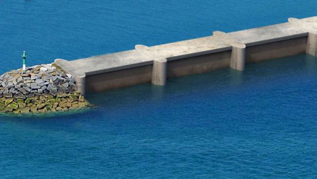 Une digue innovante qui protège le littoral tout en produisant de l’électricité