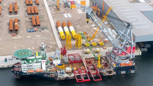 Le plus grand parc éolien offshore du monde entre en phase de construction