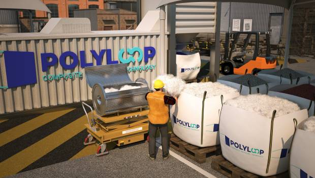 Solution compacte de recyclage de PVC composite souple