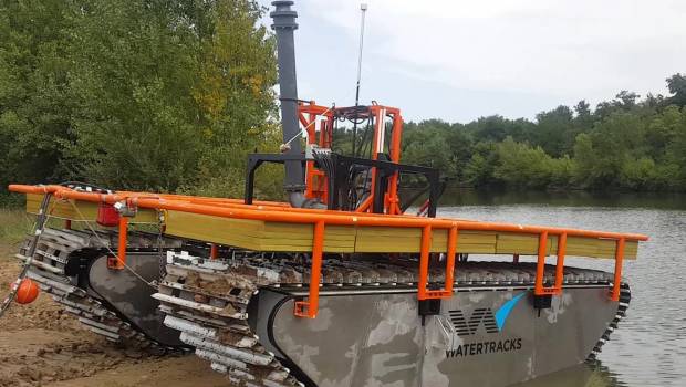 Un dragueur géant pour désenvaser les retenues