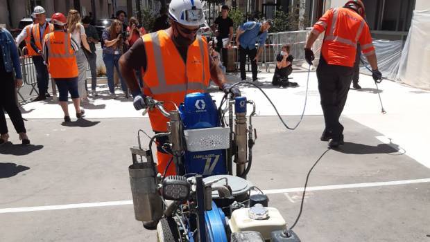 Une peinture innovante pour lutter contre les îlots de chaleur urbains