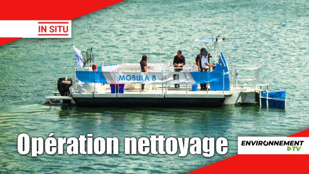 [Vidéo] Mobula 8 : Le bateau dépollueur