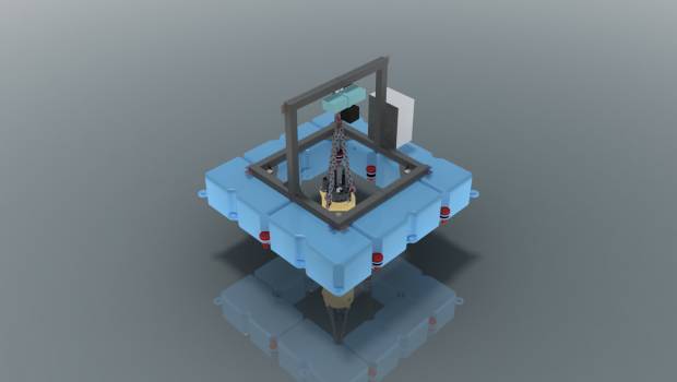 Mini-drague industrielle pour applications complexes