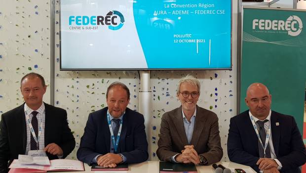 Un partenariat pour l'essor de la filière du recyclage des déchets en Auvergne-Rhône-Alpes