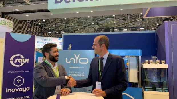 Inovaya et Saur s’engagent sur l’accès à l’eau potable