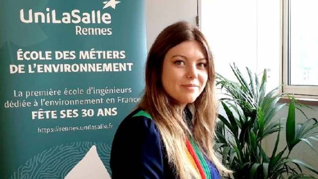 Héloïse Martin, marraine des 30 ans de l'école des Métiers de l’Environnement UniLaSalle Rennes