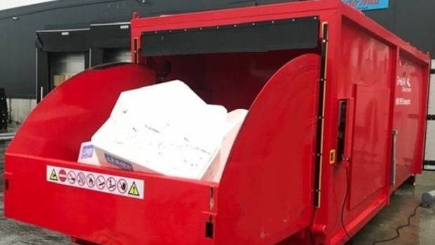 Un compacteur mobile pour le polystyrène