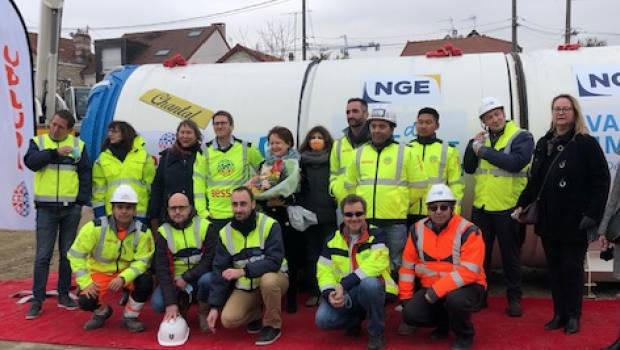 La station de dépollution des eaux pluviales de Champigny fait son trou