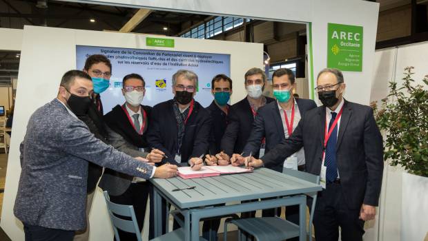 Des centrales hydroélectriques et photovoltaïques sur des plans d’eau artificiels