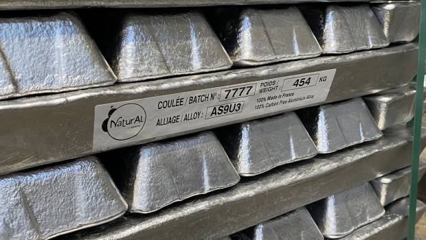 NaturAL, le premier lingot d’aluminium français neutre en CO2