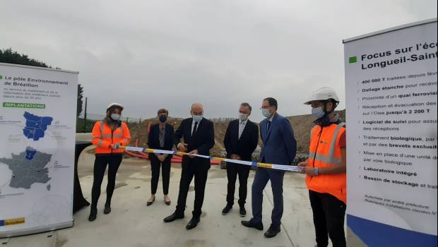 Les écocentres de Brézillon sortent de terre