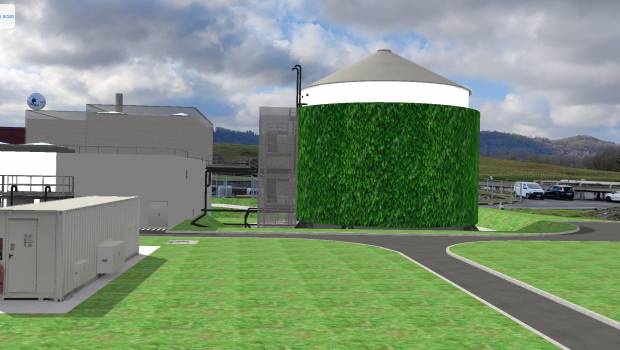 Une station de dépollution à énergie positive