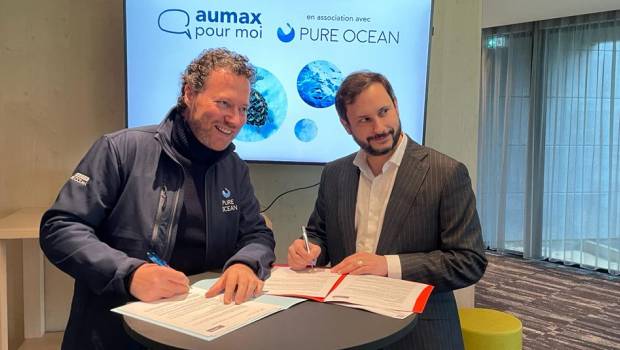 Aumax pour moi et Pure Ocean s'associent au profit de la protection des océans
