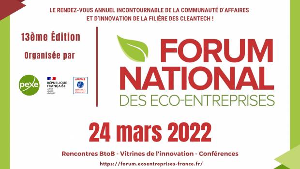 Forum national des éco-entreprises : la journée business dédiée à la transition