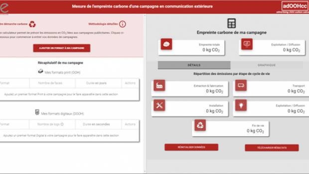 Un calculateur d’empreinte carbone des campagnes publicitaires