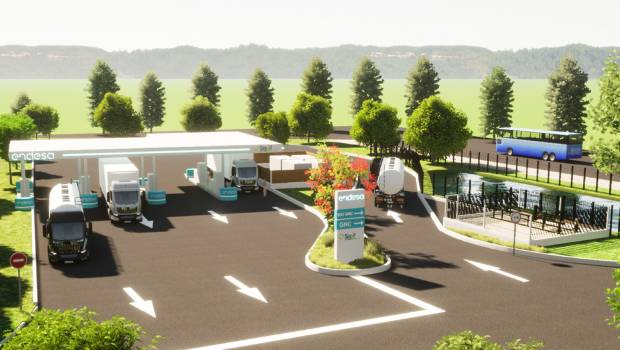 À Compans, une station distribue uniquement du bio-GNV