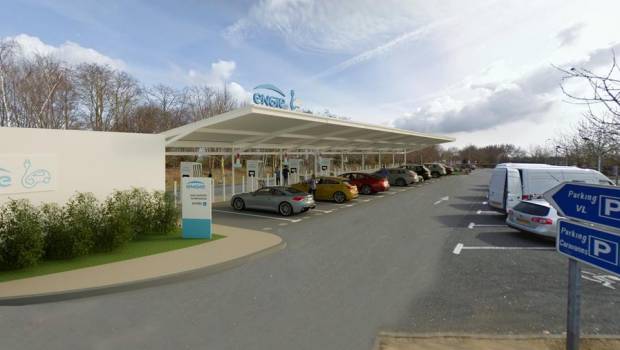 Engie Solutions équipe les aires d’autoroutes de Sanef en bornes de recharge