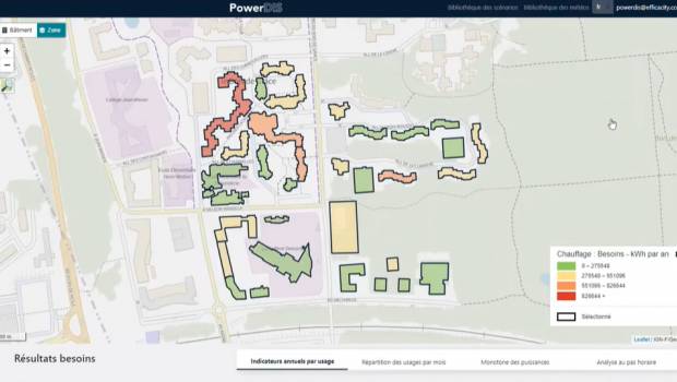 PowerDIS, le logiciel de simulation énergétique des quartiers bas carbone 