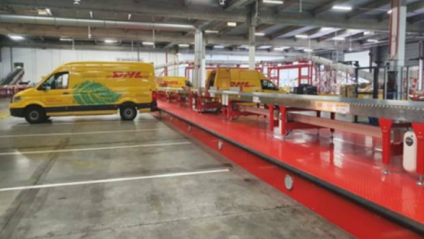 Shell équipe les sites de DHL Express France en bornes de recharge électrique  