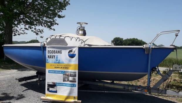 Le bateau recyclé qui embarque les effluents phytosanitaires agricoles