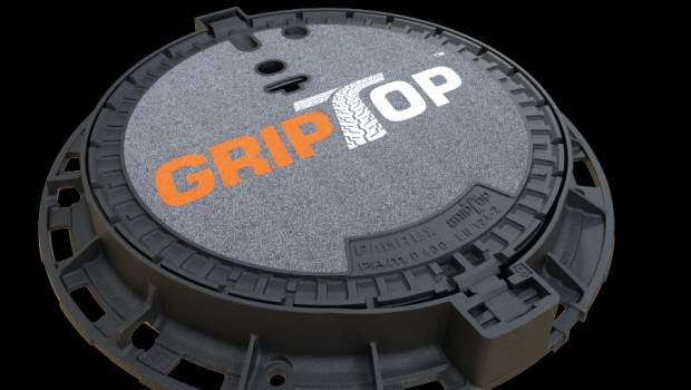 Un tampon de chaussée aux propriétés anti-glissance