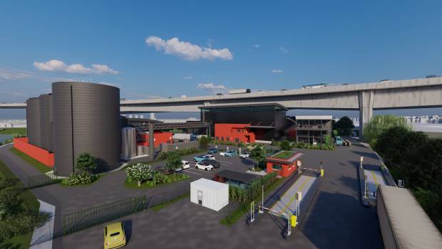 A Gennevilliers, l'unité de biométhanisation valorisera 50.000 tonnes de biodéchets par an