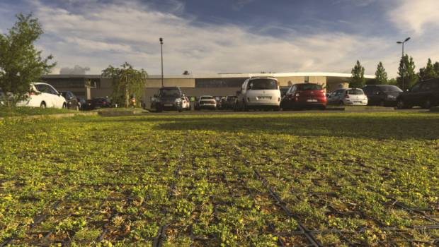 Avis des pros/1 | Ecovégétal décline les parkings perméables, végétalisés ou non