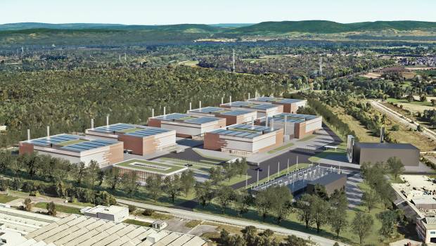 Une friche industrielle convertie en campus de datacenters