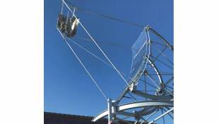 Une mini-centrale solaire à stockage thermique