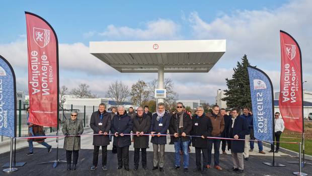 Sorégies met en service sa première station bioGNV dans la Vienne