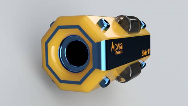 Un robot pour inspecter les canalisations