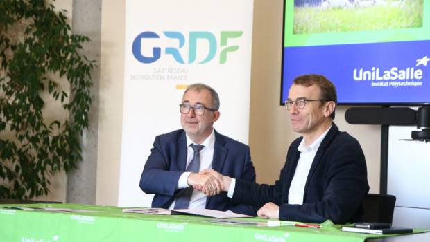 Dossier/2 | UniLaSalle et GRDF lancent la première chaire dédiée à la méthanisation agricole