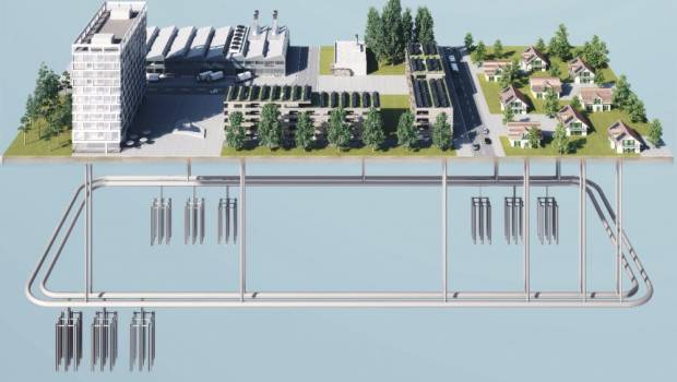 ZAC Ferney-Genève : Celsius Energy réalise des champs de sondes géothermiques