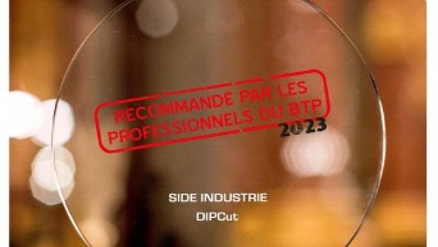 DIPCut, récompensé par les professionnels du BTP