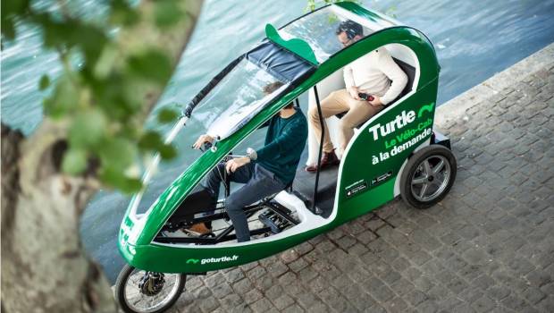 Turtle : le vélo à la demande avec chauffeur qui séduit les Parisiens