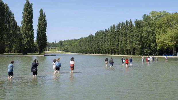 Le Gué au parc de Sceaux invite à marcher sur l'eau