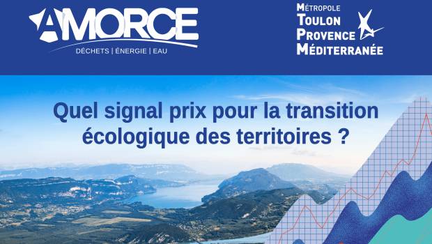 Amorce active le « signal prix » pour soutenir la transition écologique des territoires