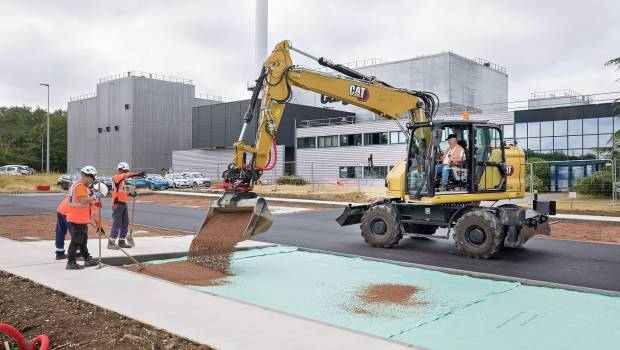Parkings perméables : Cargill s'équipe de l’aquatextile InDi’Green pour dépolluer ses eaux pluviales