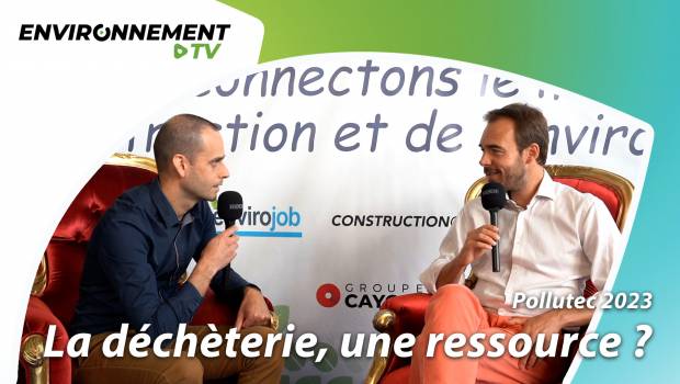 Entretien avec François Pelard, responsable activités déchèterie et tri du groupe Brangeon