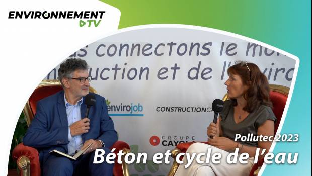 Entretien avec Christian JACOB,  Président du groupe produits assainissement de la FIB