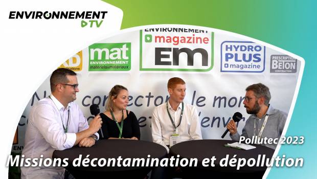Dépollution et décontamination : entretien avec le groupe MP