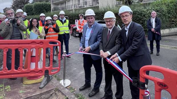 Une canalisation de gaz biosourcée posée dans le Val-de-Marne