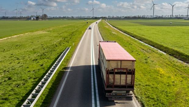 Une expérimentation de transport routier longue distance bas-carbone en France
