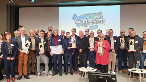 Les trophées d’économies d’eau 2023 récompensent 10 structures